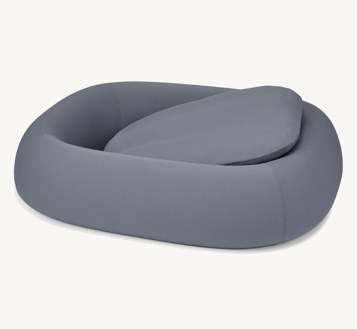 Housse Barca Cover Ardoise avec coussin amovible sorti — Maison Canisya