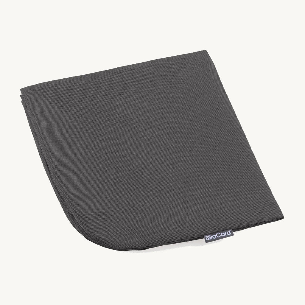 Housse Mio – housse de rechange seule coloris anthracite, vue de dessus – Maison Canisya