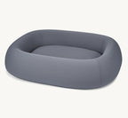 Lit pour chien design Barca Ardoise vue trois quarts face — Maison Canisya