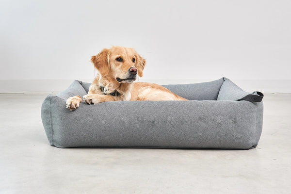 MARE — Le lit pour chien né de l'océan, tissu recyclé SEAQUAL