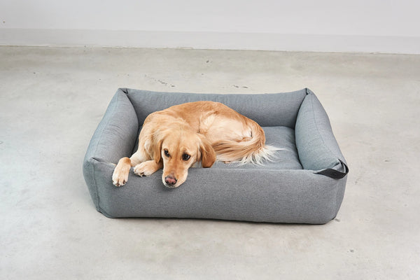 MARE — Le lit pour chien né de l'océan, tissu recyclé SEAQUAL