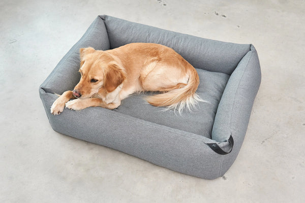 MARE — Le lit pour chien né de l'océan, tissu recyclé SEAQUAL