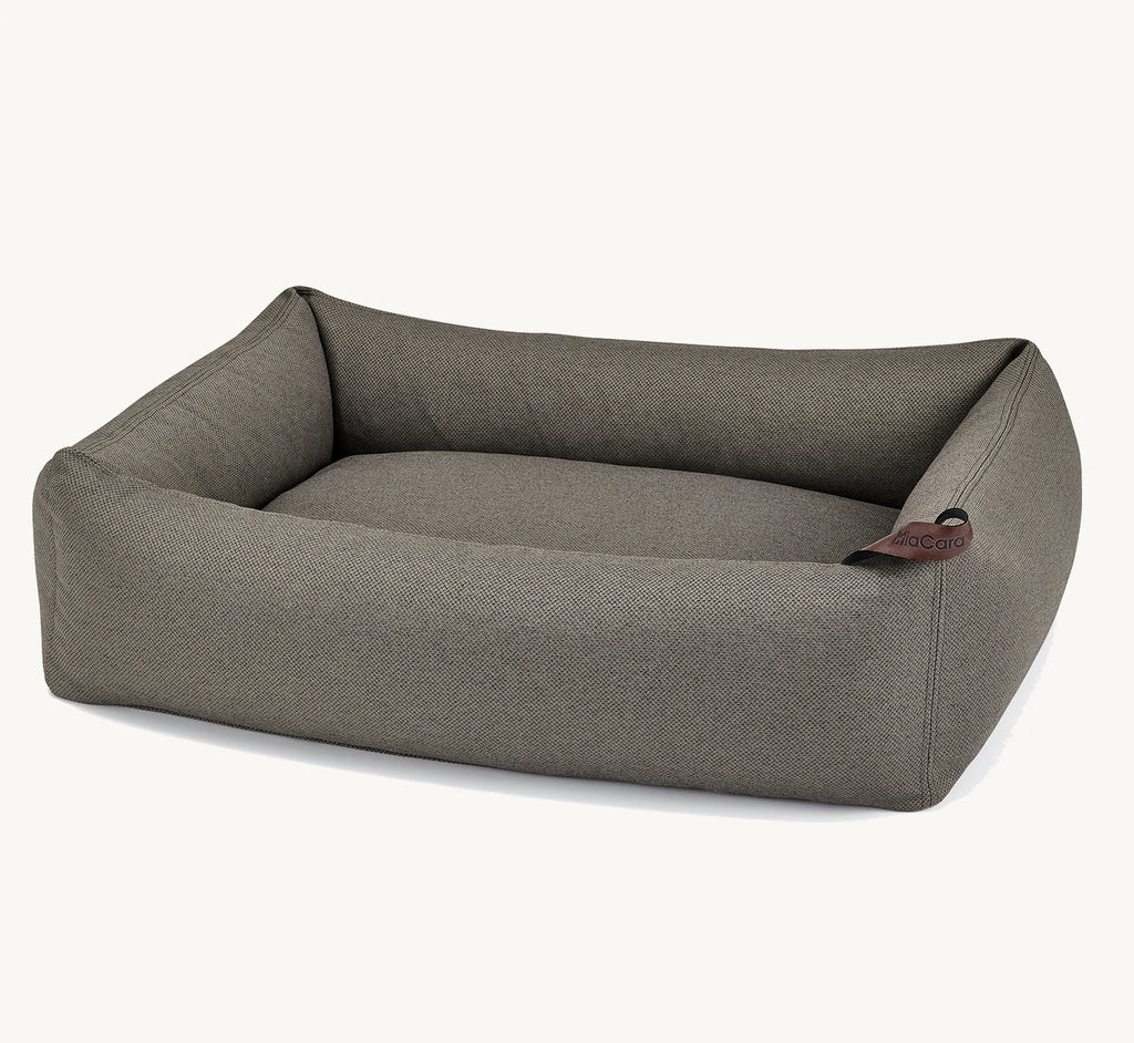 Lit Mare – panier vide, coloris varech, fond neutre – Maison Canisya