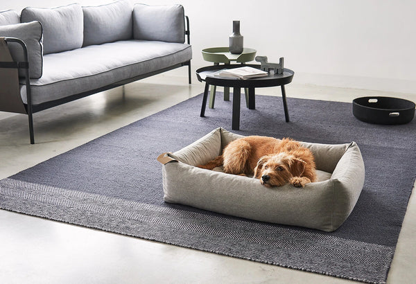 MARE — Le lit pour chien né de l'océan, tissu recyclé SEAQUAL