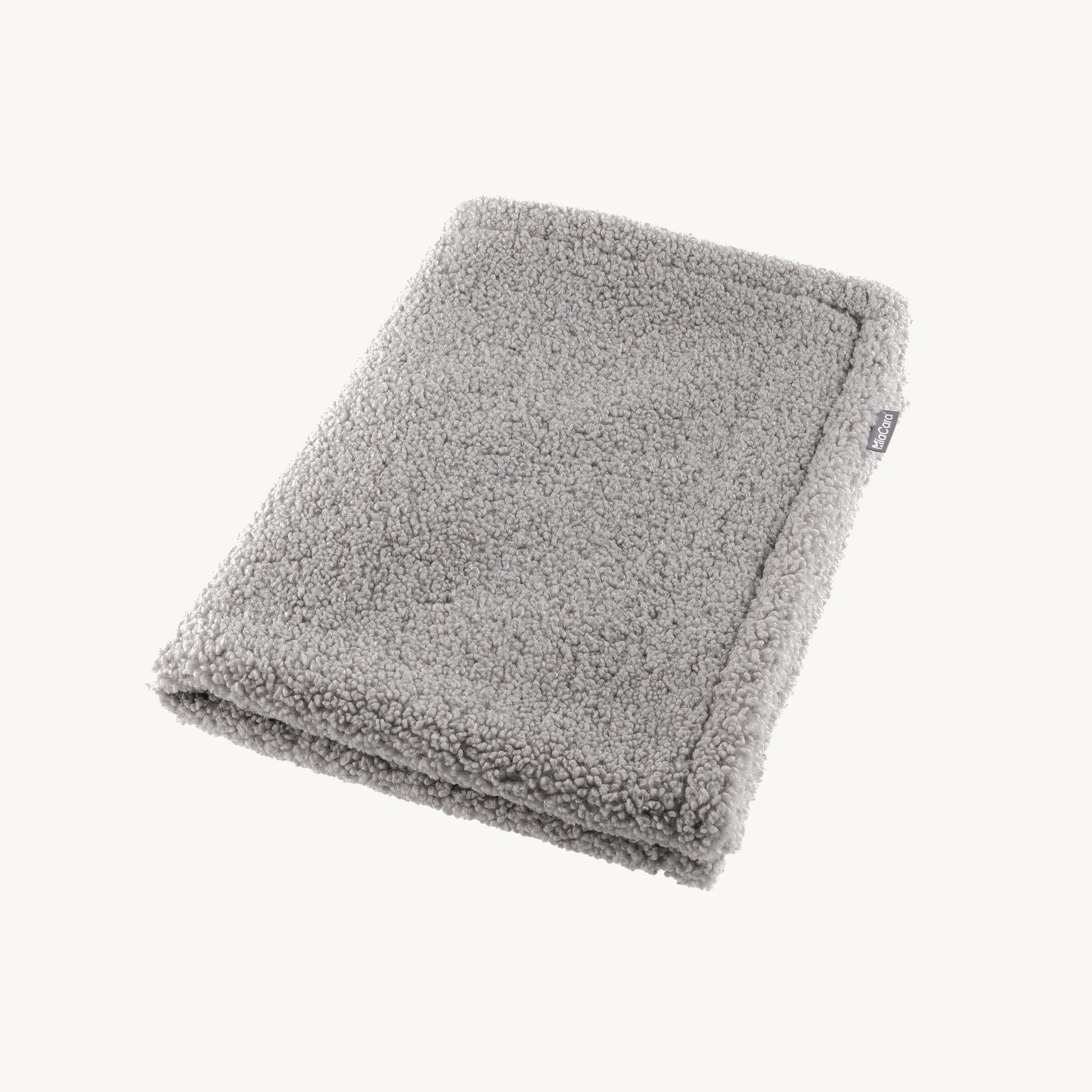 Couverture chien MiaCara Senso pliée coloris Kiesel – Maison Canisya