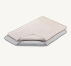 Onda – couverture pour chien pliée, coloris greige et caillou – Maison Canisya