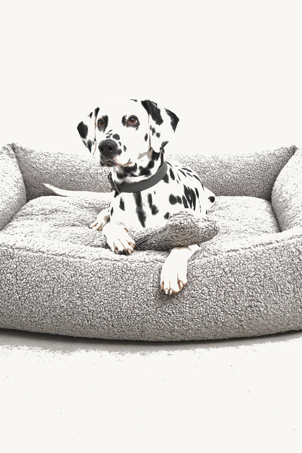 SENSO — Panier coffre en tissu bouclé pour chien