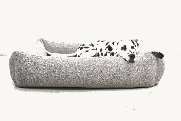 SENSO — Panier coffre en tissu bouclé pour chien