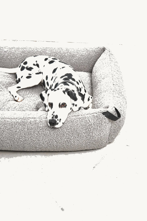 SENSO — Panier coffre en tissu bouclé pour chien
