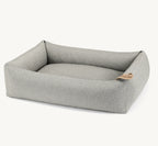 Panier Mare — housse coloris Sable sur lit-boîte MiaCara — Maison Canisya