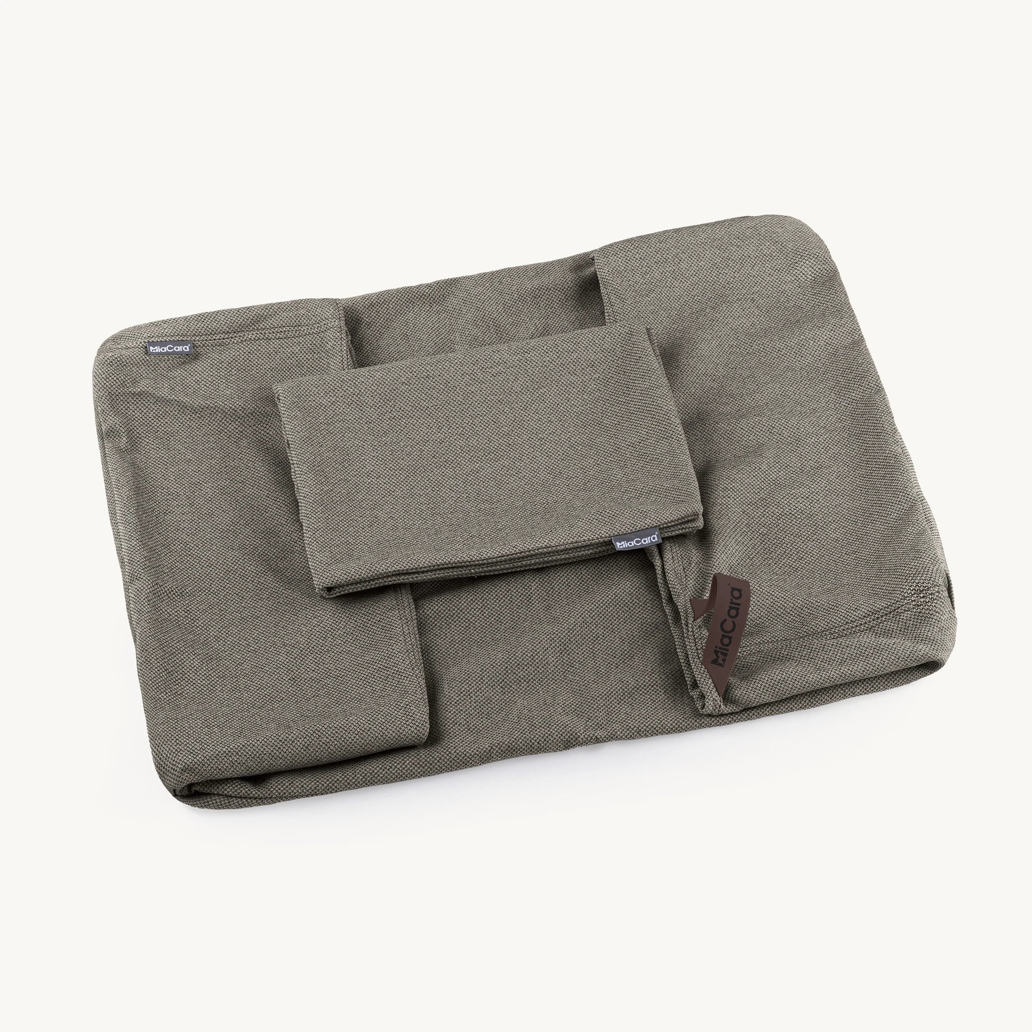Housse Mare coloris Algues pliée avec coussin amovible — Maison Canisya