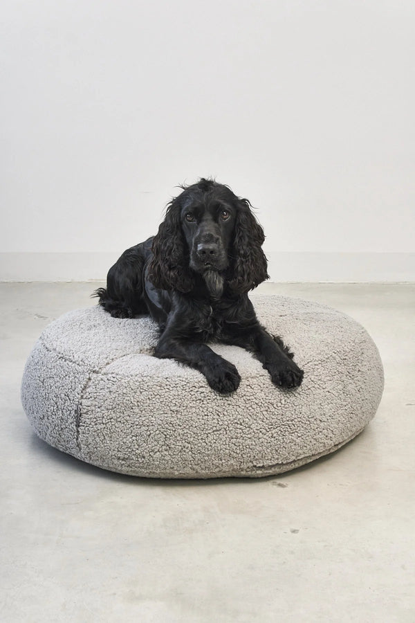 SENSO — Pouf pour chien en bouclé, confort absolu et design épuré