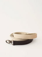Puppy Box – laisse en cuir et coton avec mousqueton laiton – Maison Canisya