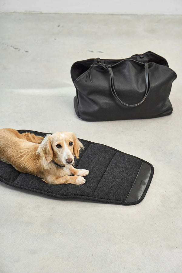 BORSA — Sac de transport en cuir pour chien