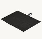 Tapis de voyage Cosmo Senso – déplié à plat, format moyen, coloris graphite – Maison Canisya