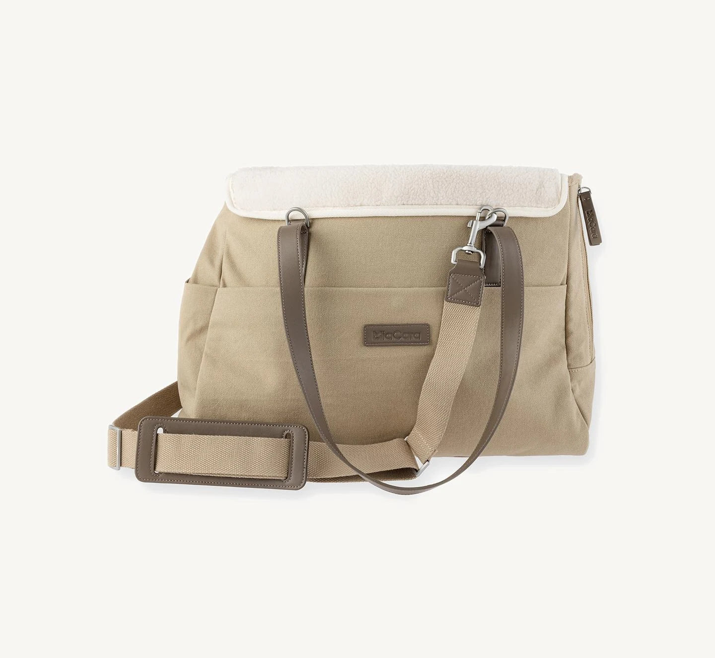 Tasca – dos du sac avec bandoulière réglable en cuir – Maison Canisya